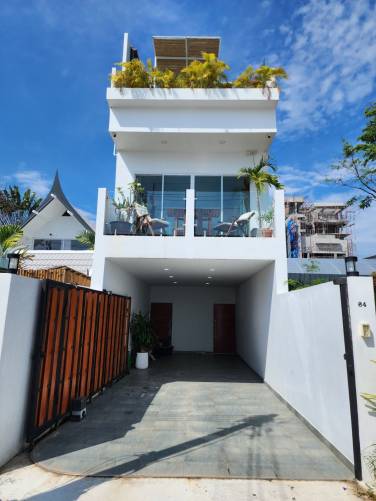 Sea-view, two-story pool villa for sale in Rawai
