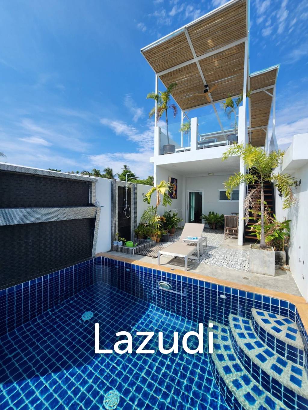 Sea-view, two-story pool villa for sale in Rawai