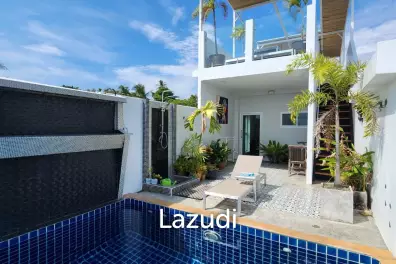Sea-view, two-story pool villa for sale in Rawai