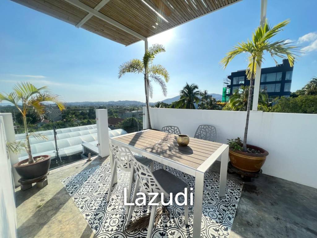 Sea-view, two-story pool villa for sale in Rawai