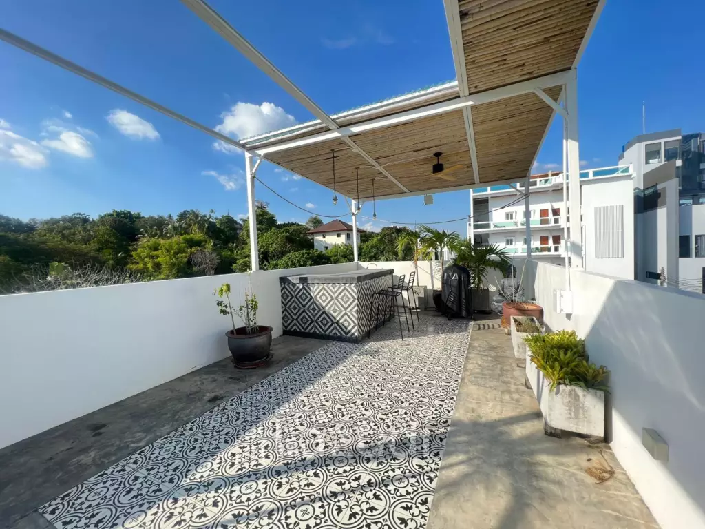 Sea-view, two-story pool villa for sale in Rawai