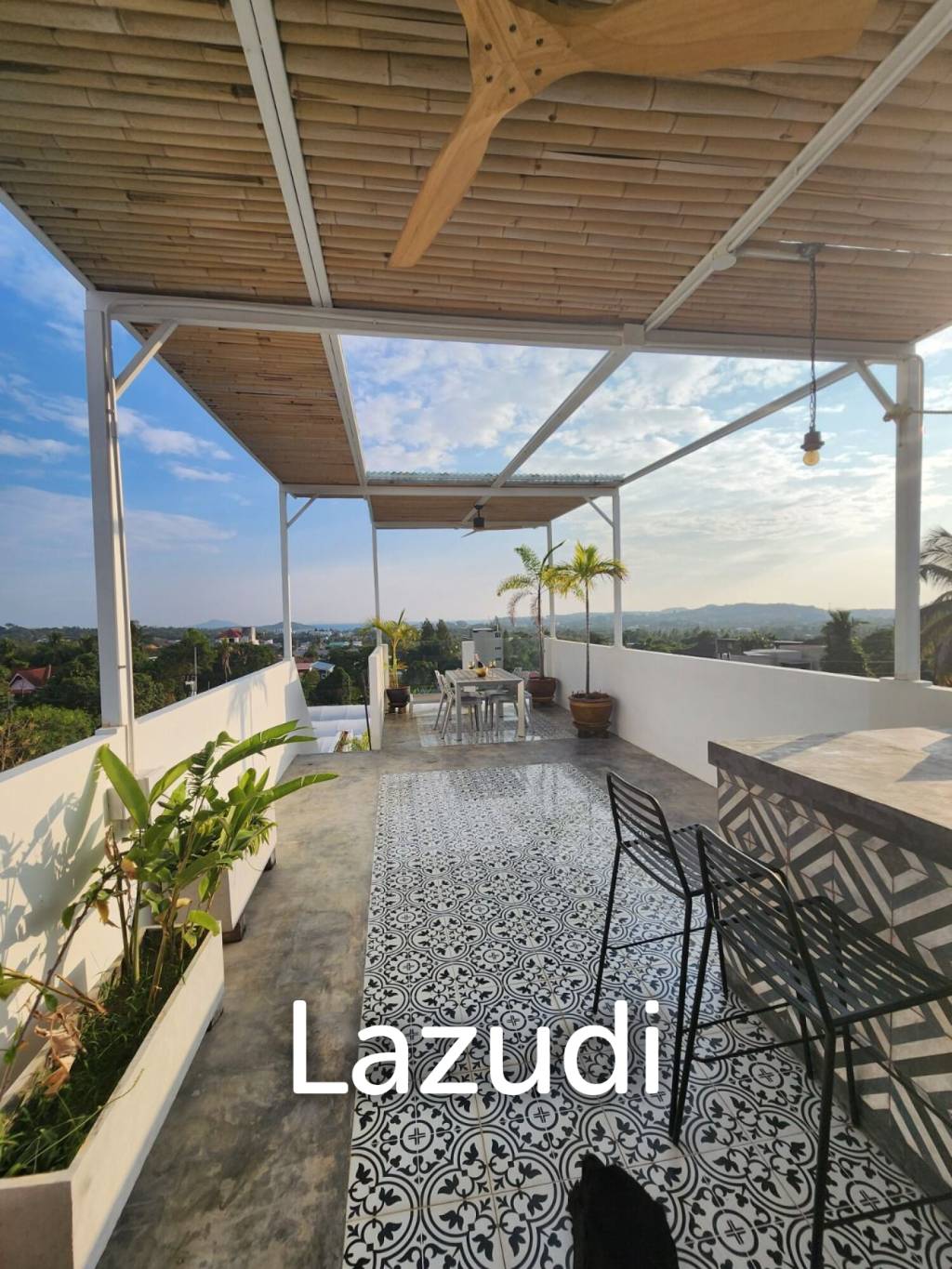 Sea-view, two-story pool villa for sale in Rawai