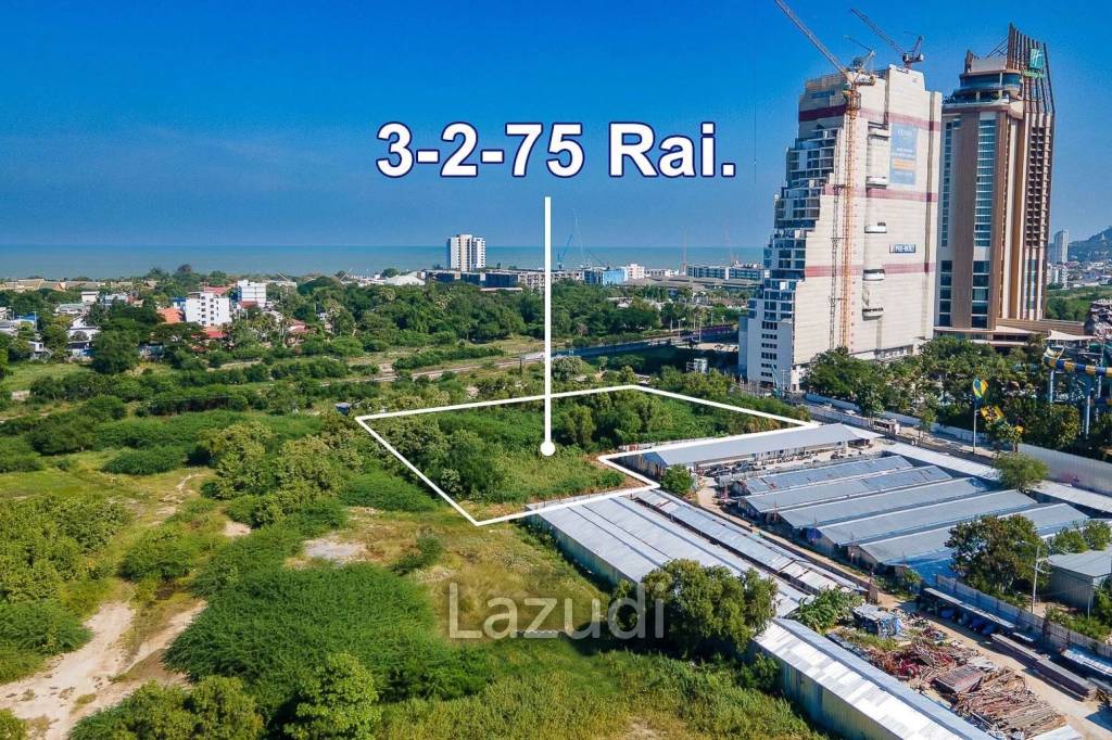 Ultra Luxury Land For Sale : 3-2-75 Rai Close to Vana Nava Water Park Hua Hin