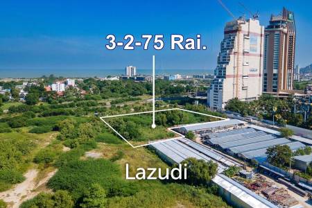 Ultra Luxury Land For Sale : 3-2-75 Rai Close to Vana Nava Water Park Hua Hin