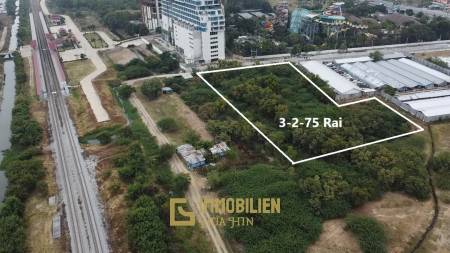 Ultra Luxury Land For Sale : 3-2-75 Rai Close to Vana Nava Water Park Hua Hin