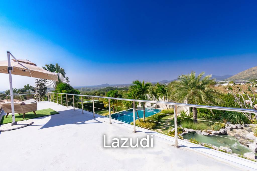 THE VIEWS HUA HIN  : 4 bed pool villa with outstanding Views