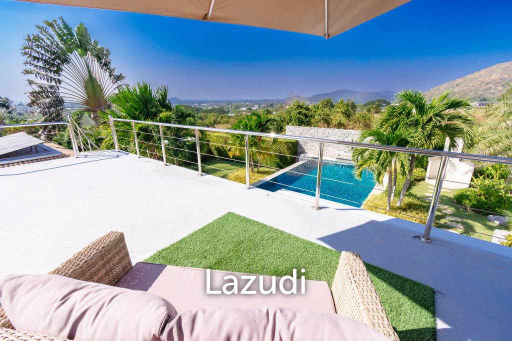 THE VIEWS HUA HIN  : 4 bed pool villa with outstanding Views