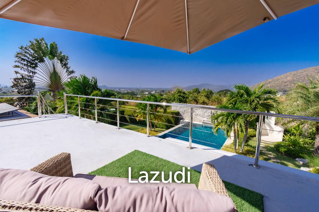 THE VIEWS HUA HIN  : 4 bed pool villa with outstanding Views