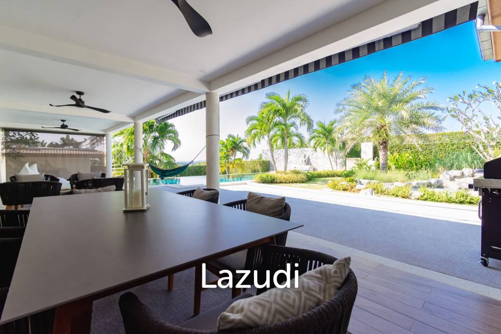 THE VIEWS HUA HIN  : 4 bed pool villa with outstanding Views