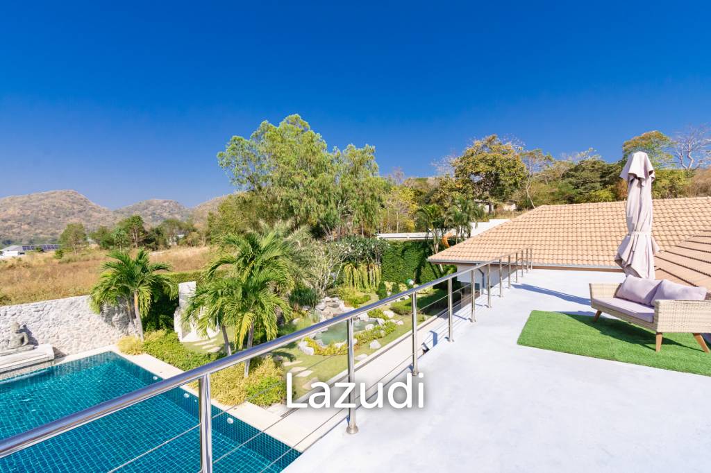 THE VIEWS HUA HIN  : 4 bed pool villa with outstanding Views