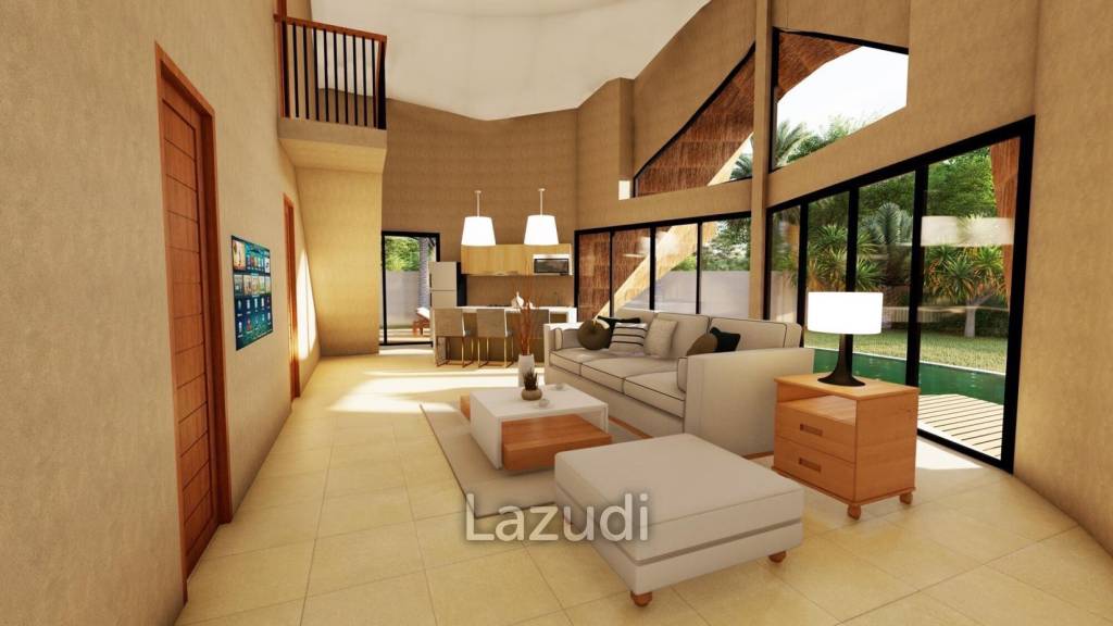 2 Bed 2 Bath 135 SQ.M Bahagia Villas & Pool Koh Phangan