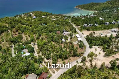 Prime Beachside Plots with Stunning Sea Views in Koh Phangan sold with 5 Mio THB THAI  company