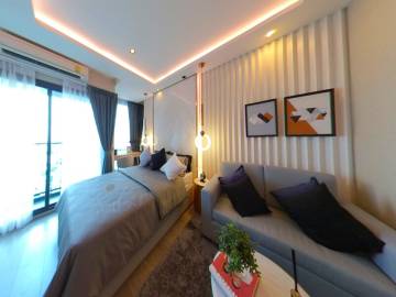 Studio 28.35 SQM Whizdom Avenue Ratchada - Ladprao