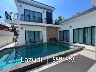 KAO TAO : 3 storey 3 bed pool villa 200 meters from the beach