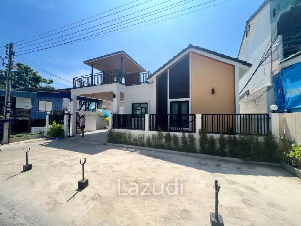 KAO TAO : 3 storey 3 bed pool villa 200 meters from the beach