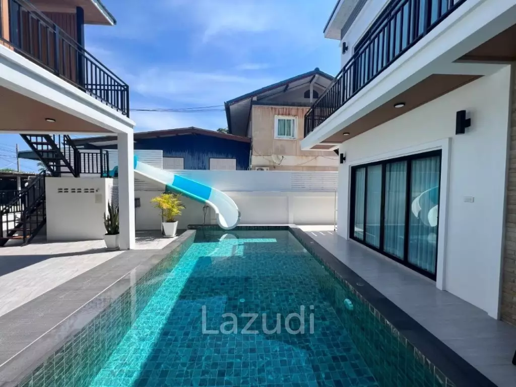 KAO TAO : 3 storey 3 bed pool villa 200 meters from the beach