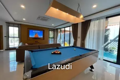 KAO TAO : 3 storey 3 bed pool villa 200 meters from the beach