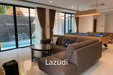 KAO TAO : 3 storey 3 bed pool villa 200 meters from the beach