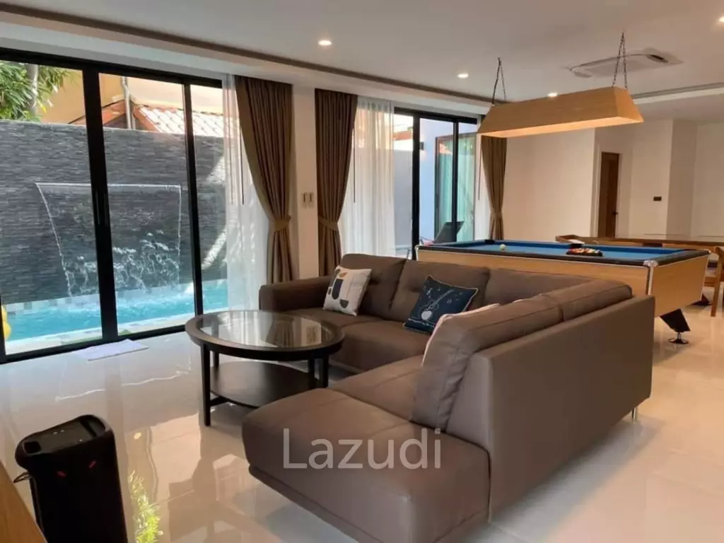 KAO TAO : 3 storey 3 bed pool villa 200 meters from the beach
