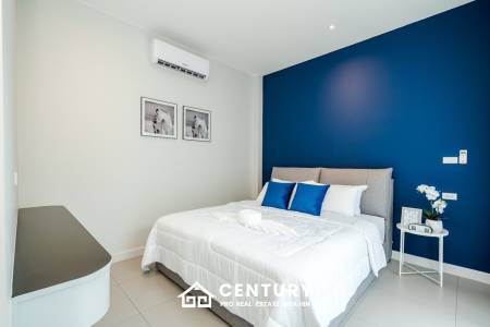 Modern 120 sqm 3-Bed Detached Home in Cha-Am with Courtyard Yard