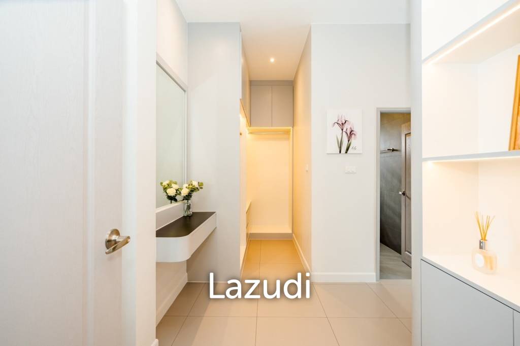 Modern 120 sqm 3-Bed Detached Home in Cha-Am with Courtyard Yard