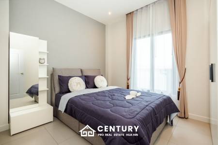 Modern 120 sqm 3-Bed Detached Home in Cha-Am with Courtyard Yard