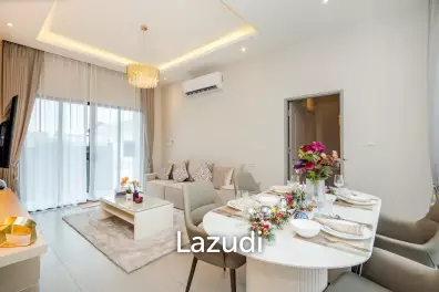 Modern 120 sqm 3-Bed Detached Home in Cha-Am with Courtyard Yard