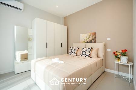 Modern 120 sqm 3-Bed Detached Home in Cha-Am with Courtyard Yard