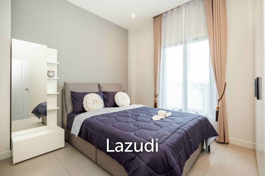 Modern 120 sqm 3-Bed Detached Home in Cha-Am with Courtyard Yard