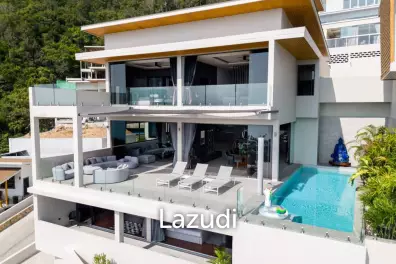 Incredible 5-Bed Sea View Villa in Choeng Mon, Koh Samui