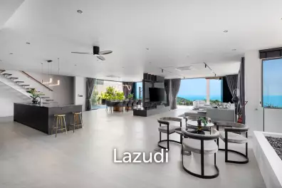 Incredible 5-Bed Sea View Villa in Choeng Mon, Koh Samui