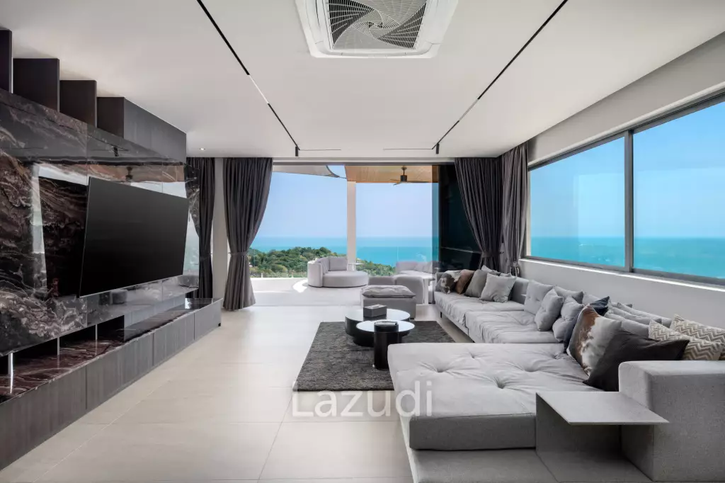 Incredible 5-Bed Sea View Villa in Choeng Mon, Koh Samui