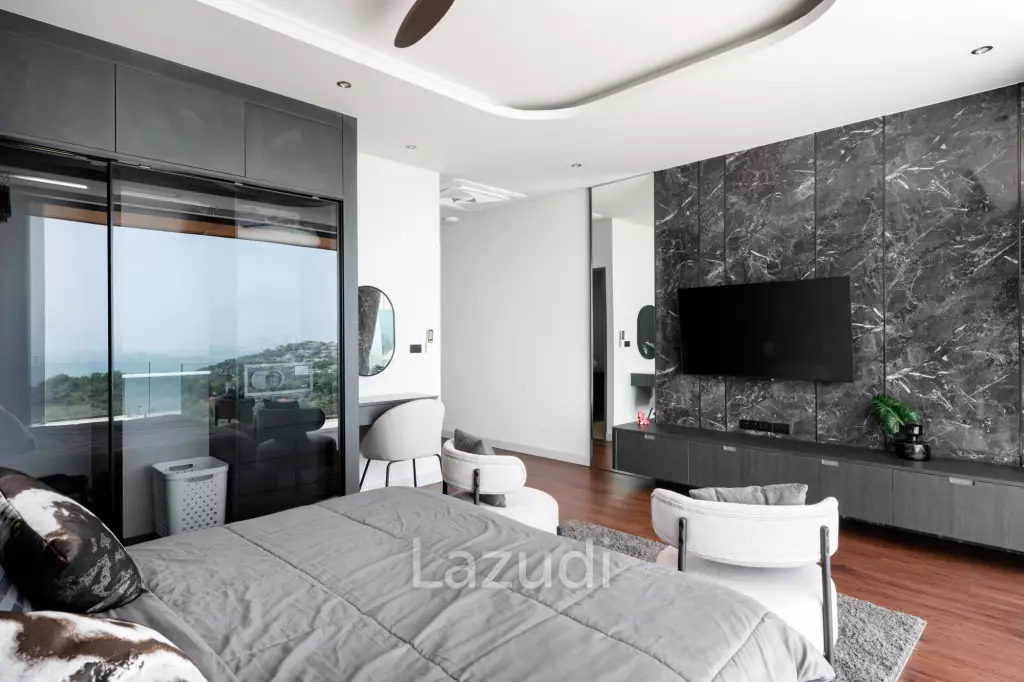 Incredible 5-Bed Sea View Villa in Choeng Mon, Koh Samui