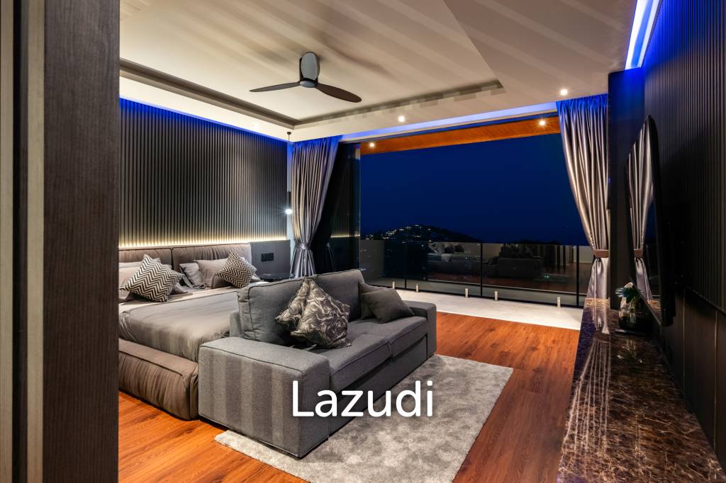 Incredible 5-Bed Sea View Villa in Choeng Mon, Koh Samui