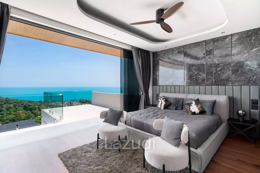Incredible 5-Bed Sea View Villa in Choeng Mon, Koh Samui