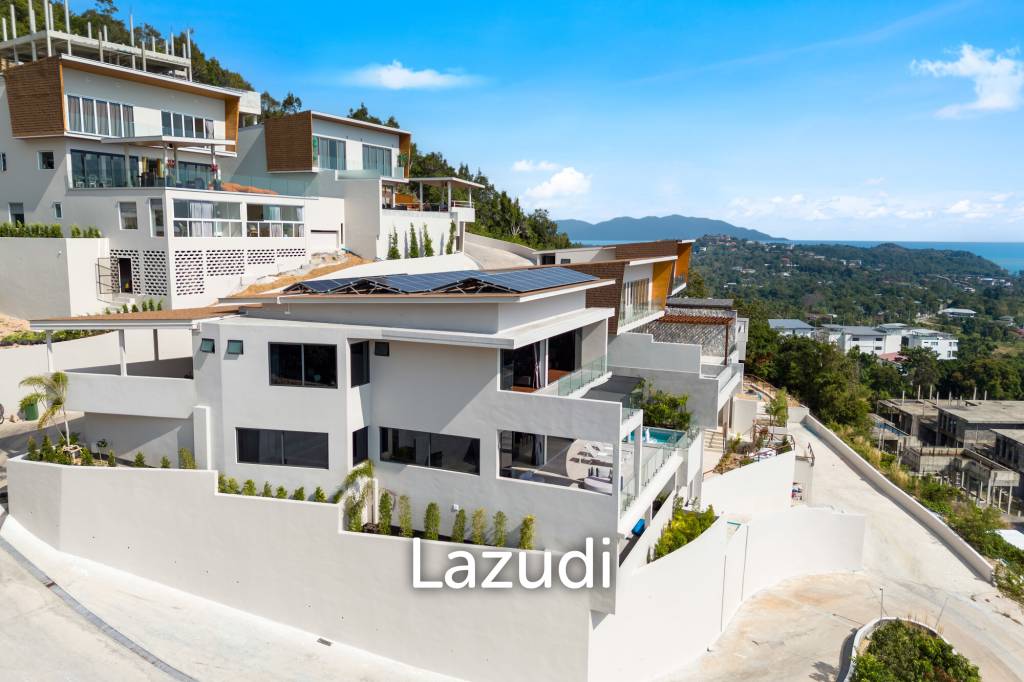 Incredible 5-Bed Sea View Villa in Choeng Mon, Koh Samui