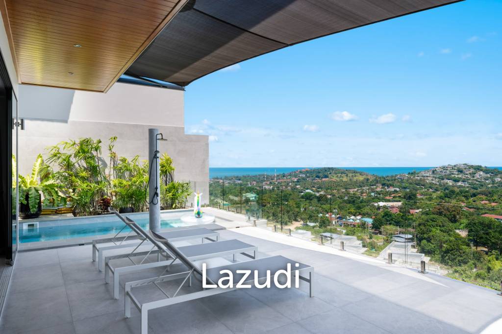 Incredible 5-Bed Sea View Villa in Choeng Mon, Koh Samui