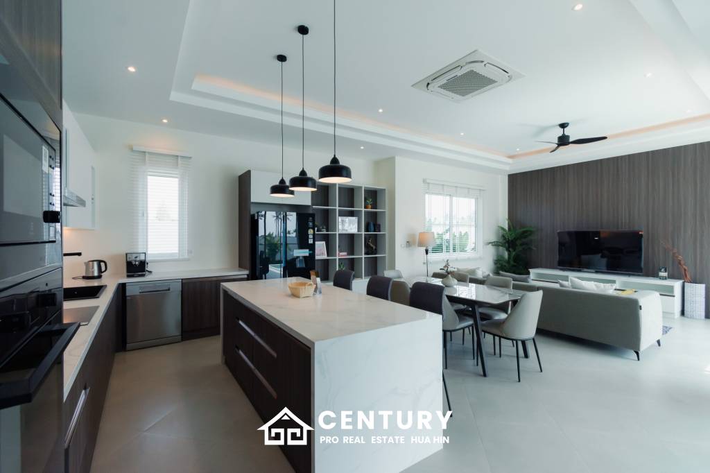 Modern pool villa in Thap Tai Hua Hin Eeden Luxe