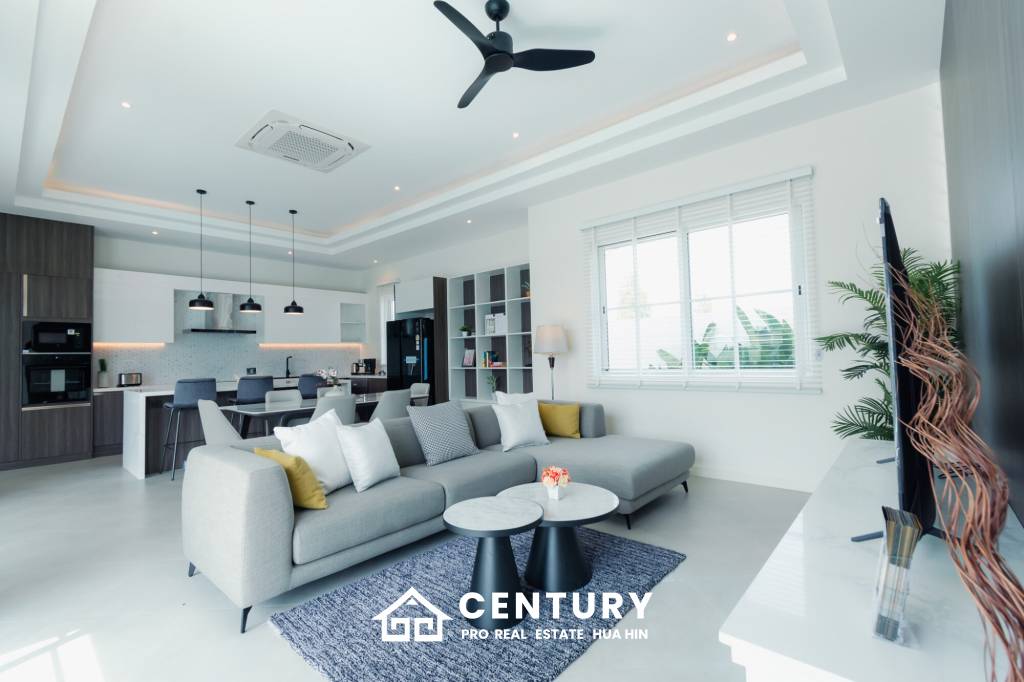 Modern pool villa in Thap Tai Hua Hin Eeden Luxe