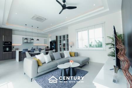 Modern pool villa in Thap Tai Hua Hin Eeden Luxe