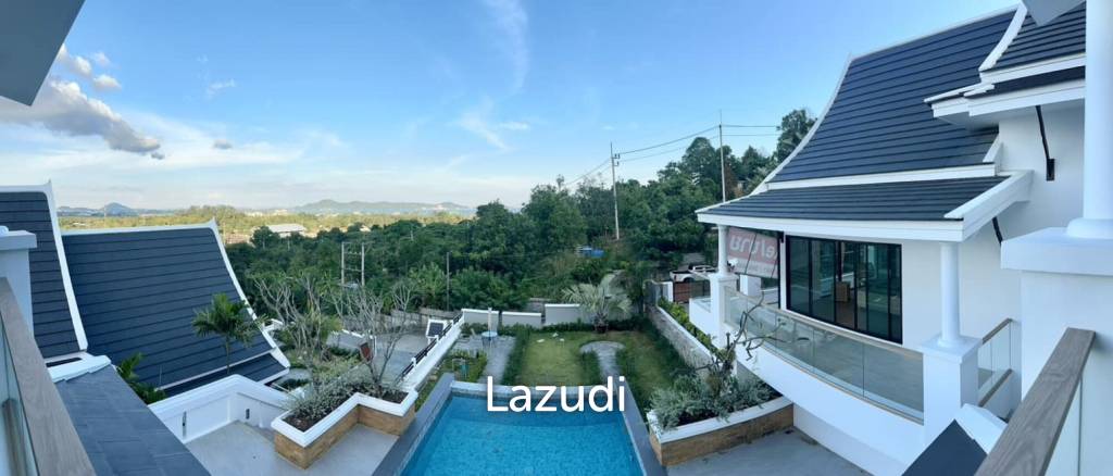 Spacious Seaview 4 Bedroom Pool Villa In Chalong
