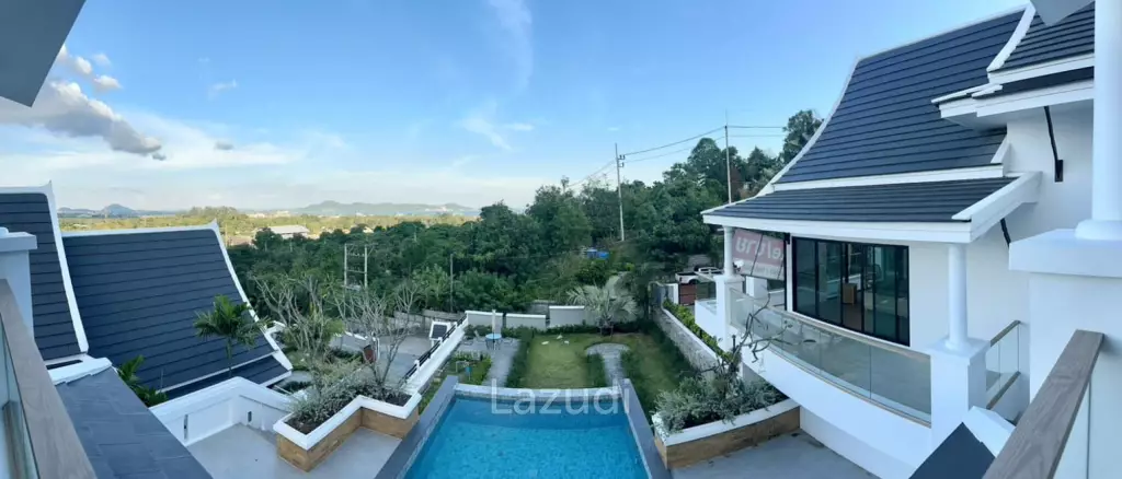 Spacious Seaview 4 Bedroom Pool Villa In Chalong