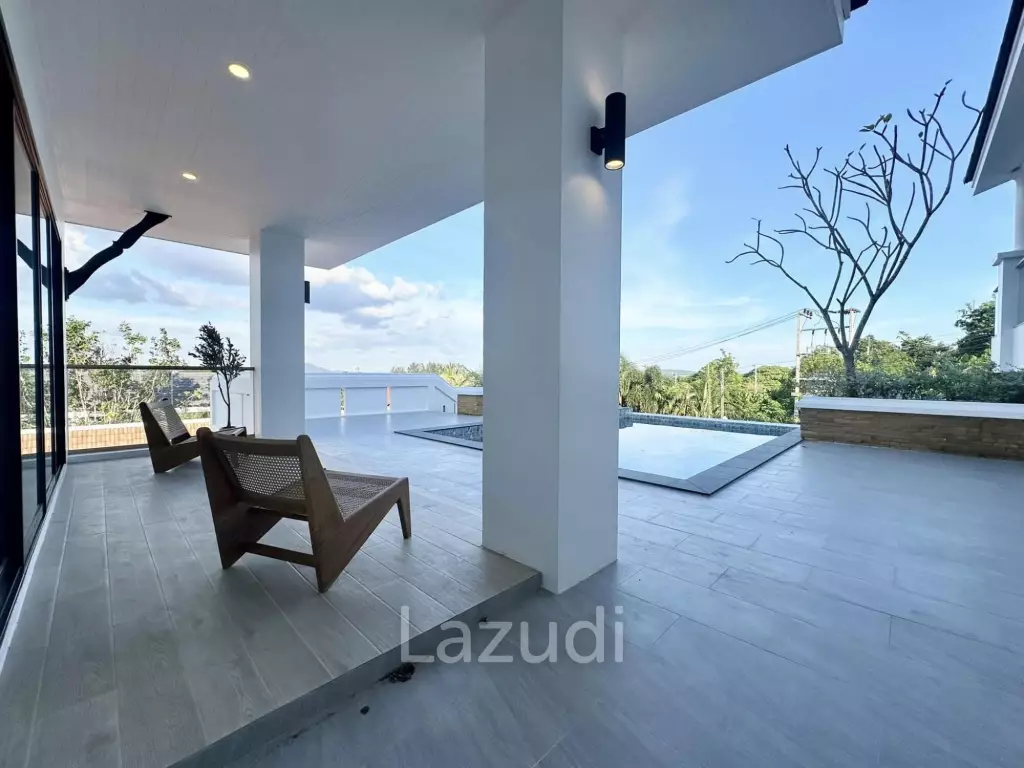Spacious Seaview 4 Bedroom Pool Villa In Chalong