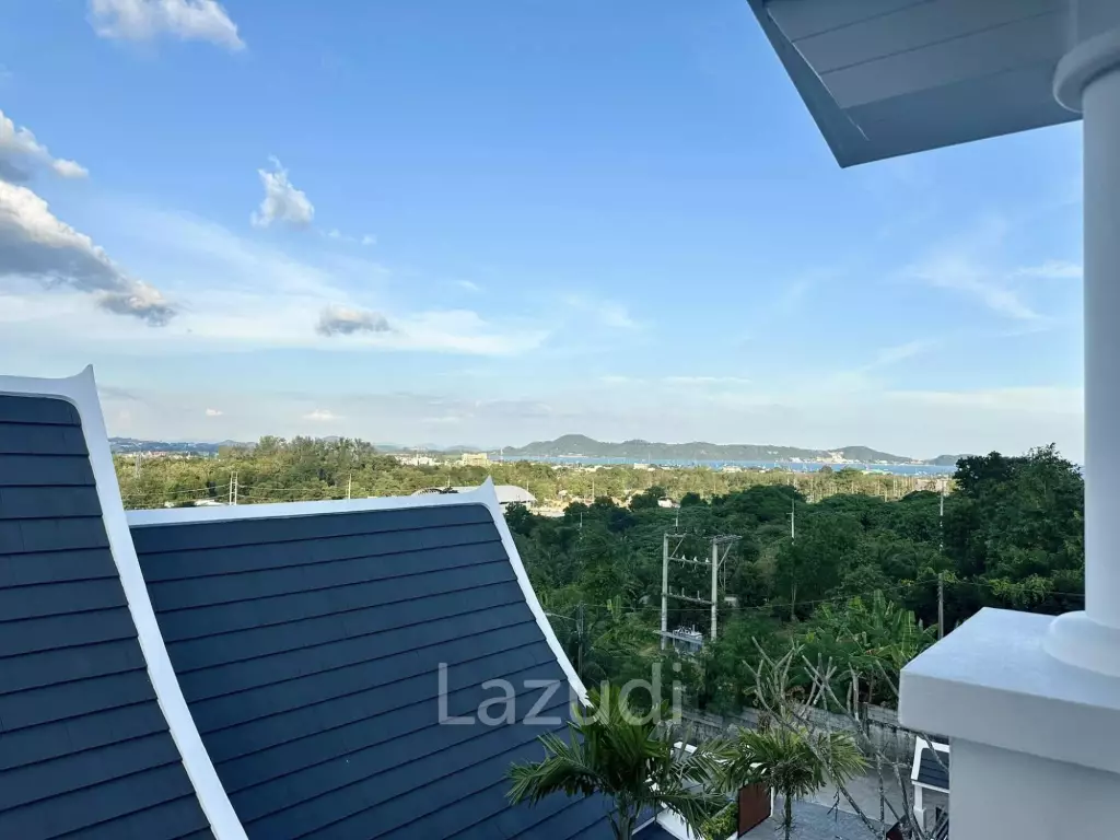 Spacious Seaview 4 Bedroom Pool Villa In Chalong
