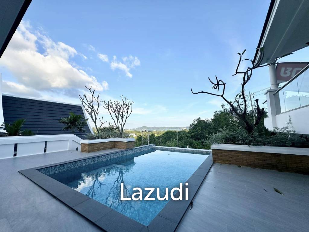 Spacious Seaview 4 Bedroom Pool Villa In Chalong
