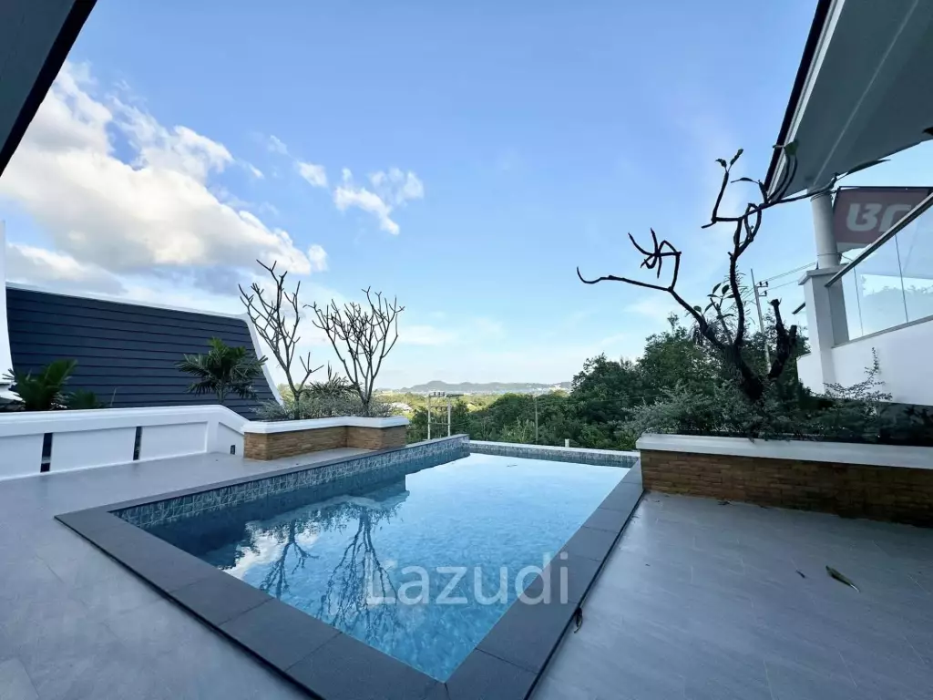 Spacious Seaview 4 Bedroom Pool Villa In Chalong