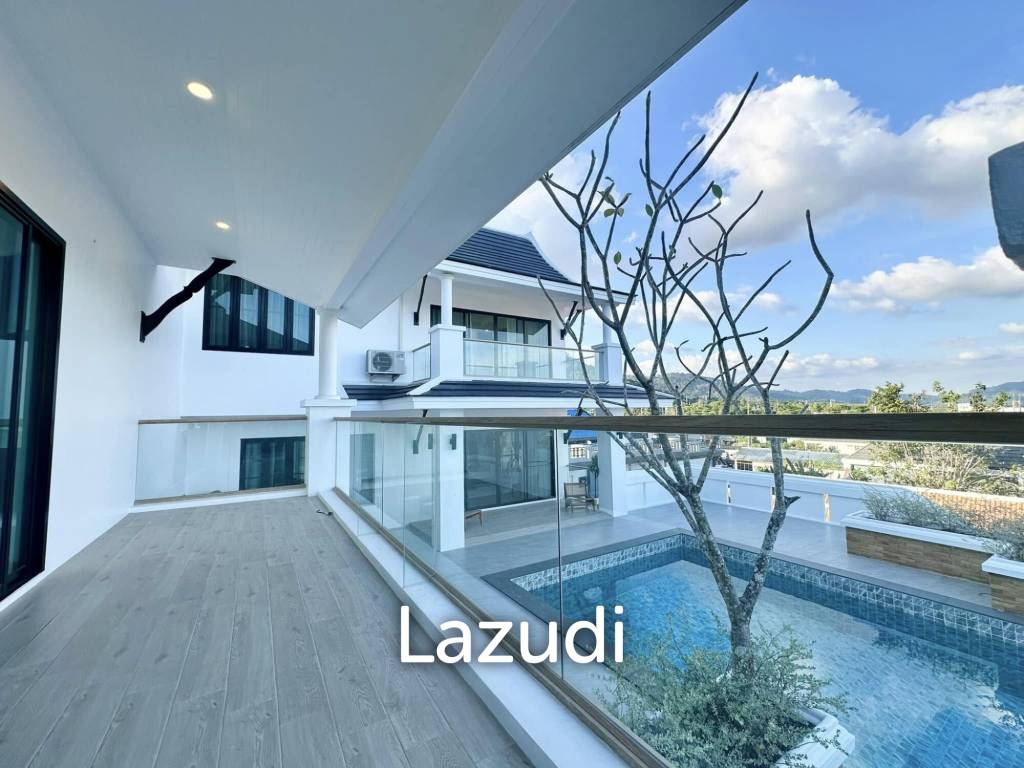 Spacious Seaview 4 Bedroom Pool Villa In Chalong