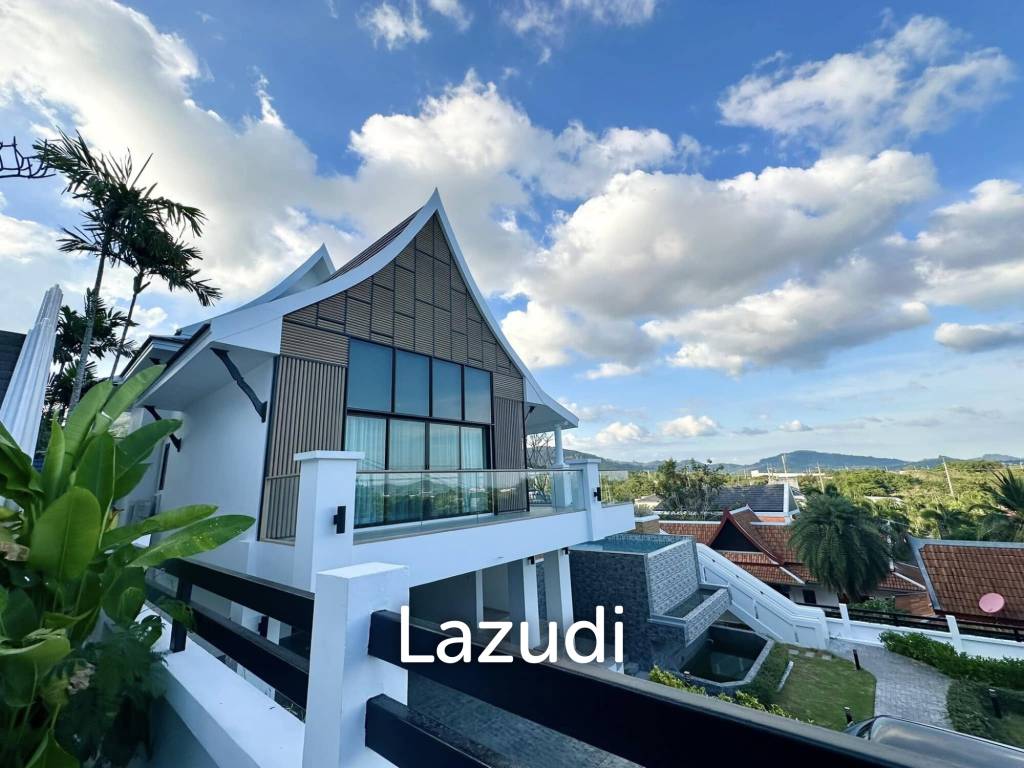 Spacious Seaview 4 Bedroom Pool Villa In Chalong