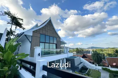 Spacious Seaview 4 Bedroom Pool Villa In Chalong