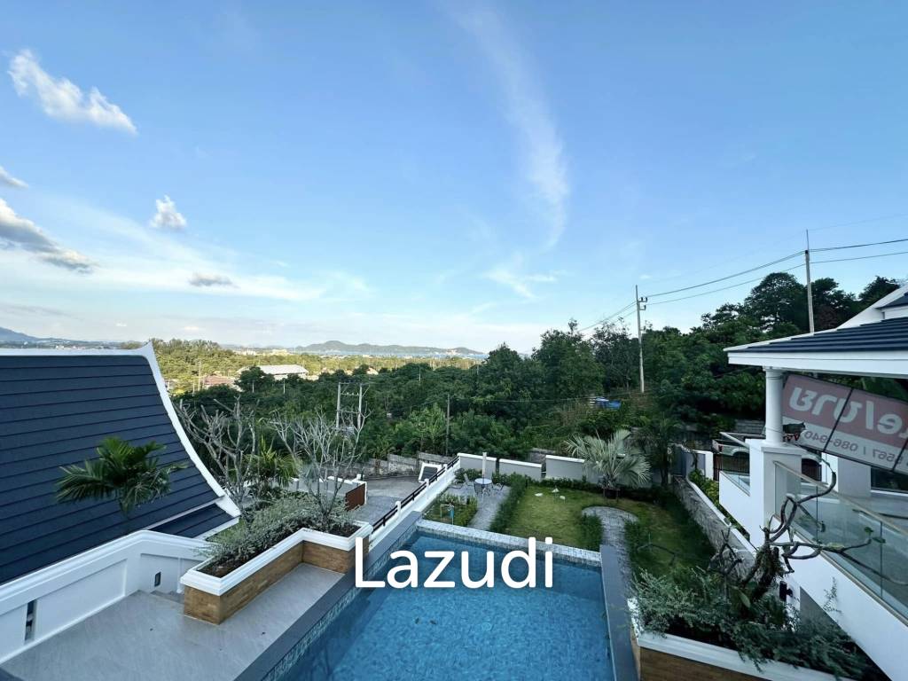 Spacious Seaview 4 Bedroom Pool Villa In Chalong